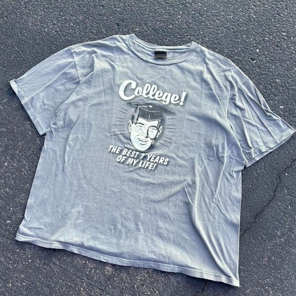 Vintage Changes Tag Single Stitch 90's College The Best 7 Years Of My Life Shirt